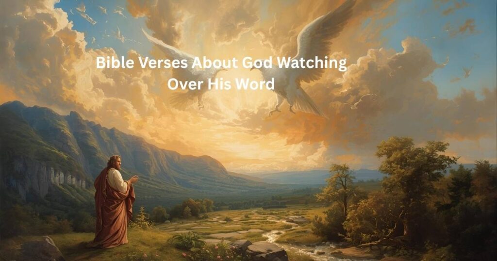 40 Bible Verses About God Watching Over His Word to Perform It