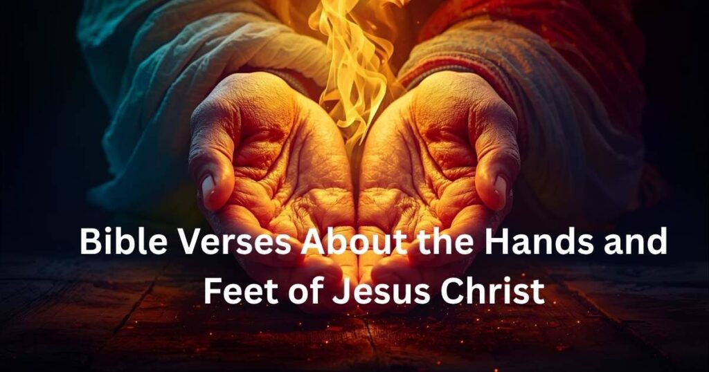 40 Bible Verses About the Hands and Feet of Jesus Christ: The Spiritual Significance